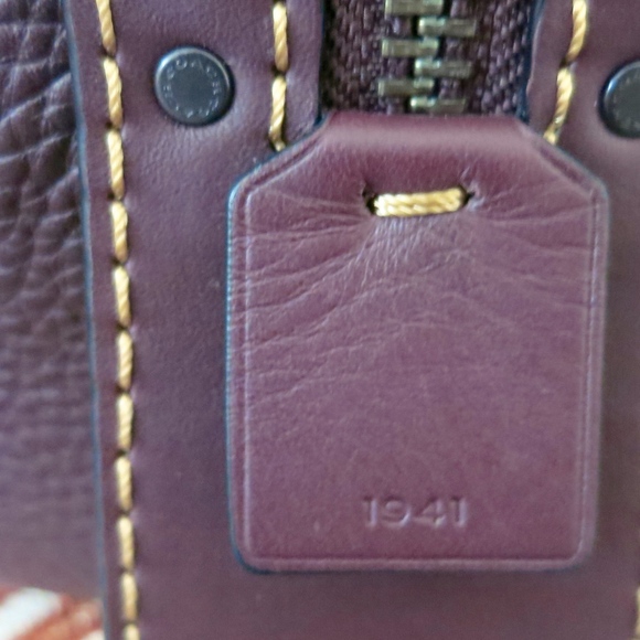 Coach Rogue 36 Satchel in Oxblood - Picture 8 of 8